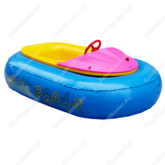 Электрическая бамперная лодка «Голубая лодочка» на часовом механизме