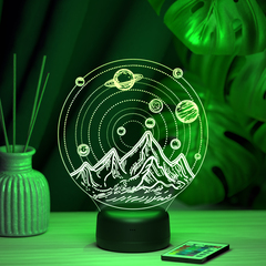 3Д-светильник 