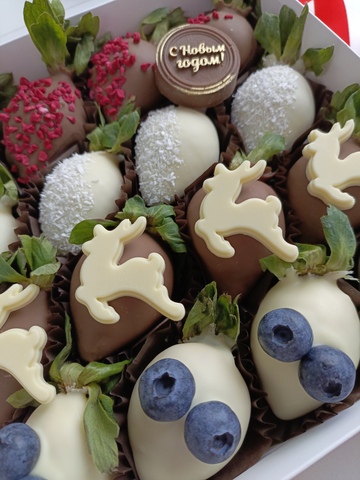 Клубника в шоколаде 