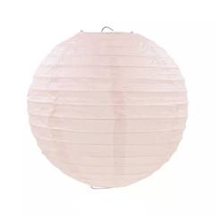 Подвесной фонарик, стандарт, 20 см, светло-розовый, 1 шт.