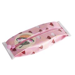 
          Пенал - косметичка Alingar, ПВХ, молния, 100 х 220 мм, "SWEET DESERT", розовый