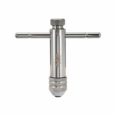 Вороток для метчиков с трещоткой M5-M12(4,9-8,0мм) 100мм (с уровнем) MASTER-TOOL 1040502010045