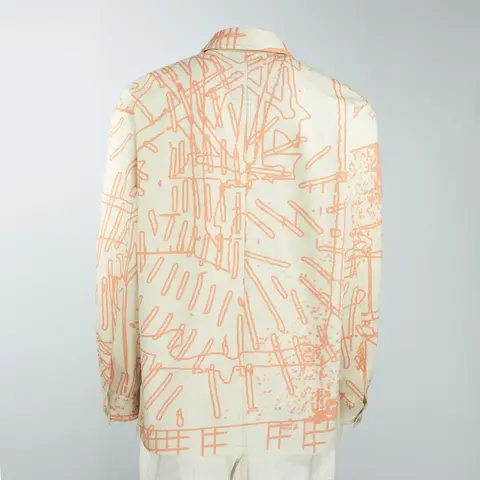 Рубашка Wema R6 EXP1 бежевая