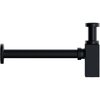 Ceramica Nova 70002MB Дизайнерский бутылочный сифон для раковины с мокрым затвором, цвет: чёрный матовый