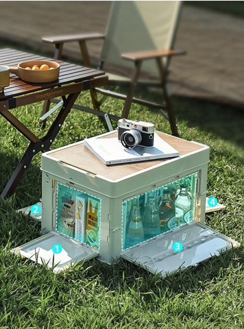 Картинка ящик складной Skully  white - 8