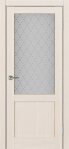 Турин_502.21.30 ЭКО-шпон Ясень перламутровый-Кристалл б.цв/Щит МДФ