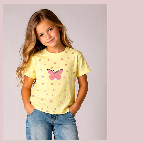 Футболка хлопок д (4-8) 260416-N617