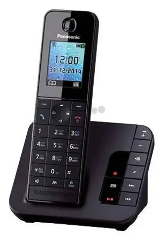 Радио-телефон Dect Panasonic KX-TGH220RUB черный автооветчик АОН