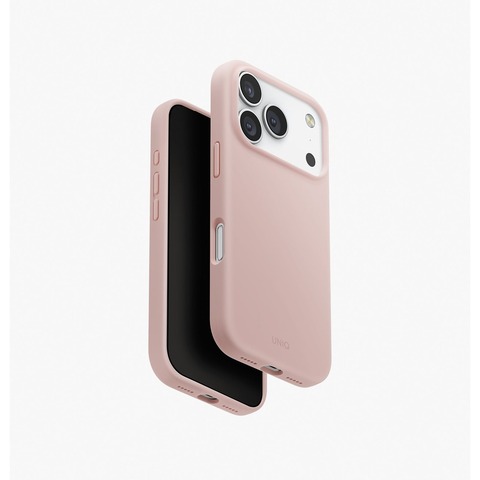Чехол Uniq Lino Case для iPhone 17 Pro, Розовый | Blush Pink