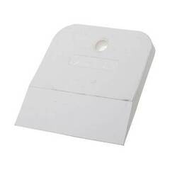 Шпатель Зубр Мастер резиновый белый 60мм