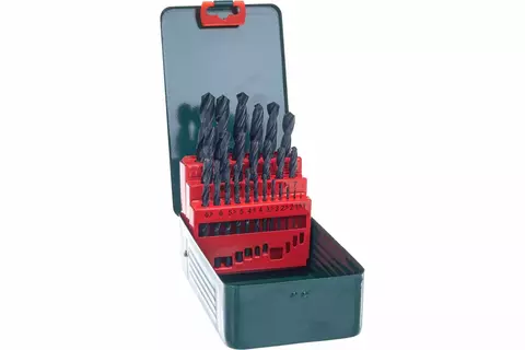 Набор сверл по металлу 25 шт. (d 1-13 мм) HSS-R Metabo 627152000