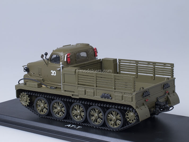MODEL CARS AT-T heavy artillery tractor Start Scale Models (SSM) 1:43