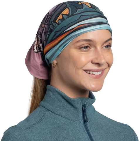 Картинка бандана-труба Buff CoolNet Grand Teton - 2