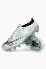 Бутсы Mizuno Alpha II Elite Mix - серебряный