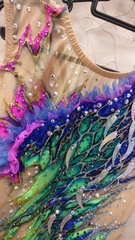 Купальник для художественной гимнастики б/у р.34