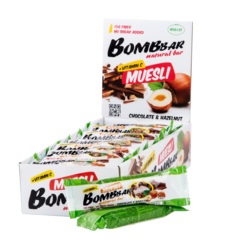 Мультизлаковый батончик Bombbаr Фундук, 45 гр