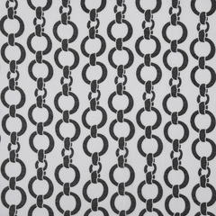 Ткань Креп Шифон принт, 85 гр/м2, 150 см, белый