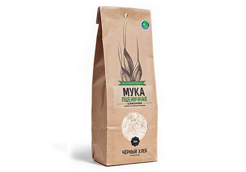 Мука пшеничная цельнозерновая БИО, 500г