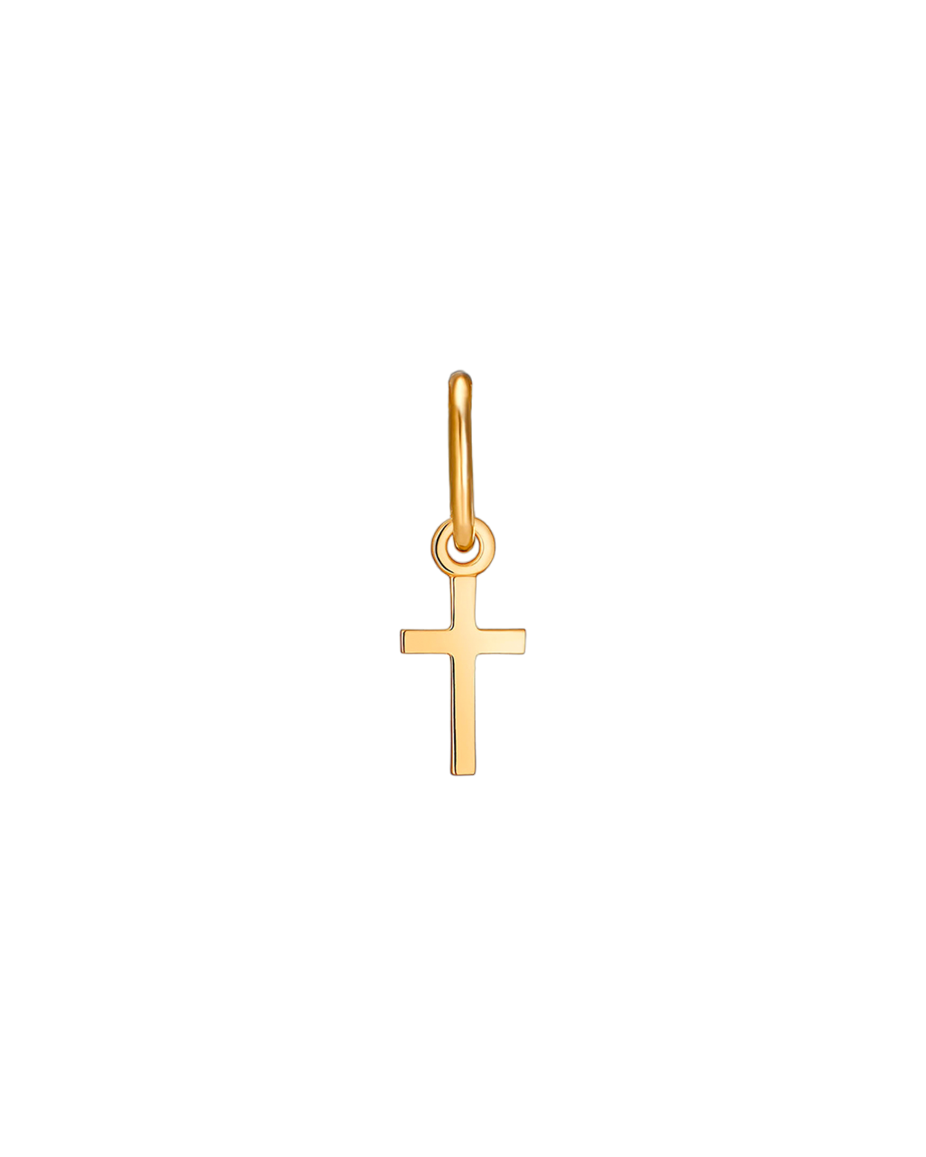 подвеска CROSS (лимонное золото)