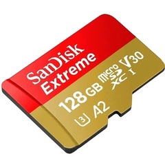 Карта памяти microSDXC 128GB SanDisk Extreme Class 10, V30, A2, U3