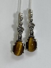 Сарла (серьги из серебра)