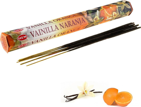 Индийские палочки Hem Vanilla Orange