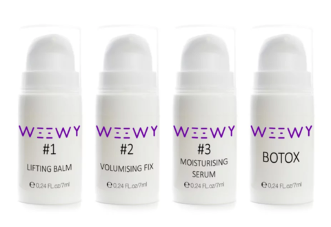 WEEWY (Активная версия, 7мл) Набор для ботокса ресниц (#1 + #2 + #3 + botox)