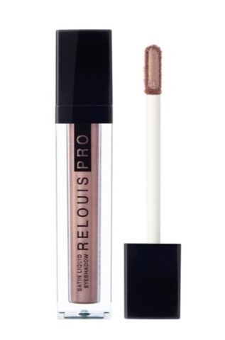 RELOUIS Тени жидкие сатиновые Satin Liquid Eyeshadow т.22 Bronze N'Rose