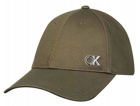 Кепка теннисная Calvin Klein Bombed Metal BB Cap - delta green