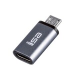 Переходник OTG Type-C на Micro USB ISA G-05 (Серый)