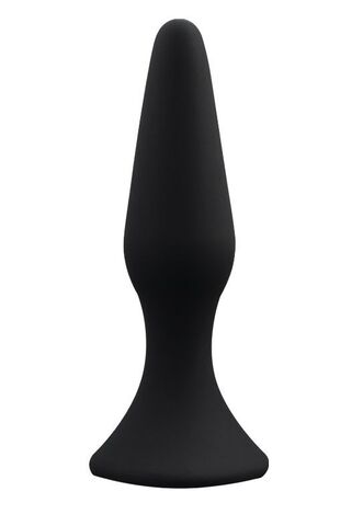 Черная анальная пробка Anal Rider XL - 13,5 см.