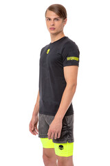 Футболка теннисная Hydrogen Tech Camo Tee Man - camo grey/black