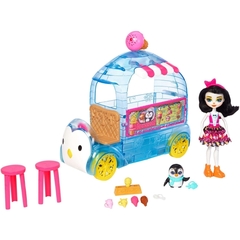 Enchantimals Игровой набор "Фургончик мороженого Прины Пингвины"