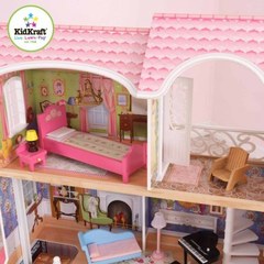 Винтажный кукольный дом для Барби KidKraft Магнолия свет и звук 65907_KE