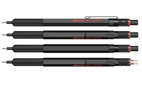 Карандаш механический Rotring 500 0.7 mm черный (1904727)