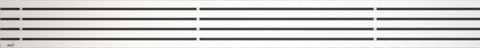 Решетка для водоотводящего желоба, нержавеющая сталь-мат, арт. STREAM-950M AlcaPlast