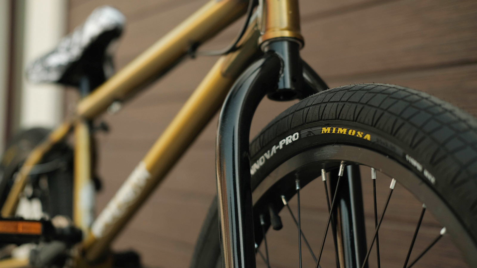 EasyRider 20' CROMO Gloss Translucent Yellow - BMX | iRide shop фото 4