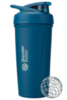 Картинка шейкер Blender Bottle Strada Stainless 709мл Blue - 1