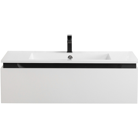 Cezares SLIDER-1000-1C-SO-BO SLIDER База под раковину подвесная с одним выкатным ящиком, Bianco Opaco, 996x476x300