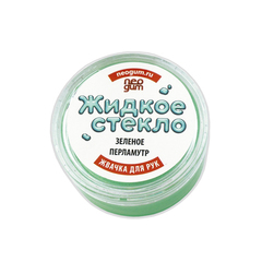 Жвачка для рук Neogum (Неогам)"Жидкое стекло"зеленый перламутр