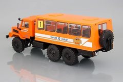 Ural-4322 shift work bus orange 1:43 DeAgostini Auto Legends USSR Trucks SE#2