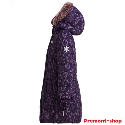 Пальто для девочки Premont Черничный грант WP91353 PURPLE