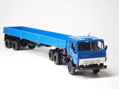 KAMAZ-5410 with semitrailer ODAZ-9370 blue Elecon 1:43