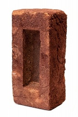 Кирпич облицовочный ручной формовки "Рубин" WDF М-125