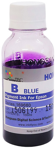 Чернила DCTec пигментные R800 Blue (синий) 100 мл