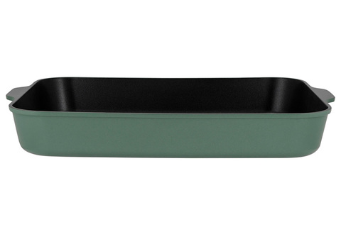 Форма для запекания Agile, зелёная, 38x28,5x5,5 см
