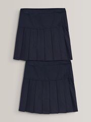 Юбка школьная для девочки Next 353-686, 2 шт., Темно-синий