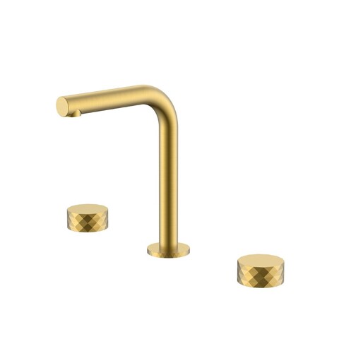 Boheme 152-MG Смеситель на столешницу STICK DIAMOND на 3 отв. Matt Gold