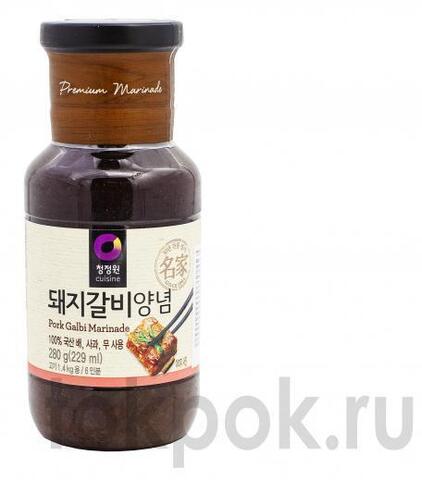 Маринад для свиных ребрышек Pork Galbi marinade Daesang, 280 гр