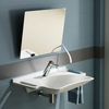 Delabie 2620 Механический смеситель для раковины BIOSAFE, В.95, слив, сплошная рукоятка